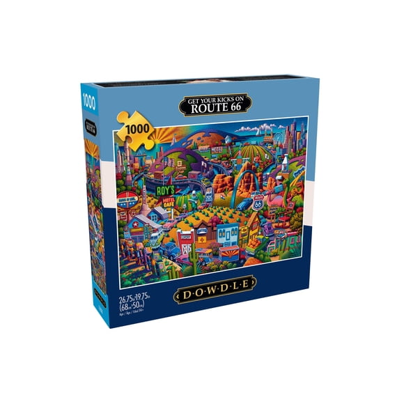 Rompecabezas Buffalo Games Dowdle Ruta 66 1000 Piezas 68x50 cm
