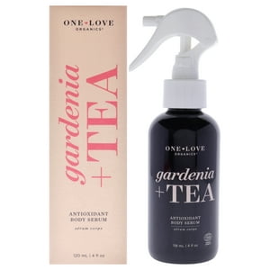 One Love Organics - Suero Corporal Antioxidante De Gardenia Plus Té Para Mujeres - Suero De 4 Oz
