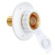 thumbnail image 1 of Brida de agua RV Water Inlet EXCELFU de 7,5 cm de latón para ciudad, 1 of 7