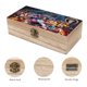 thumbnail image 3 of Villanos Caja Organizadora de Madera Rústica - Caja Decorativa Multifuncional para Escritorio, Hogar, Oficina, Joyas y Manualidades, 3 of 6