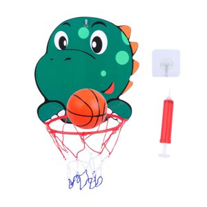 Magideal - Soporte De Baloncesto De Animales Creativos De Dibujos Animados, Juguetes Deportivos, Aro De Baloncesto Para Niños Para Adultos Niños Pequeños Regalos Dinosaurio