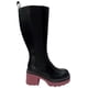 thumbnail image 1 of Bota Ecocuero ZAZ66 Negro Rosado, 1 of 5