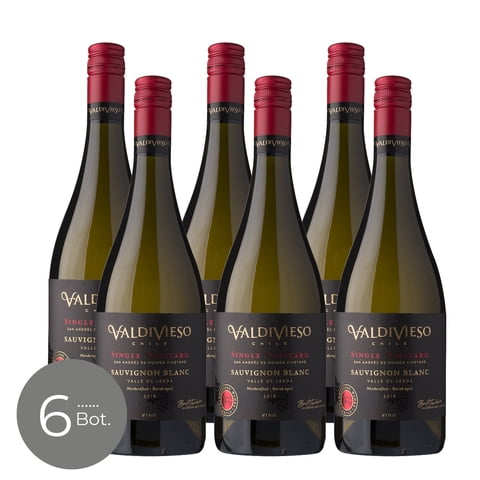 Pack X6 Vino Valdivieso Sv Sauvig.Blanc 750 Cc