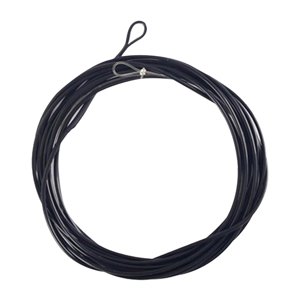 Ioensy - Línea De Mosca Con Bucles Soldados Línea De Pesca Con Mosca De Agua Dulce De Agua Salada Poly Leader 10Ft 24Lbs Black Sinking