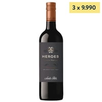 Vino Tinto Carmenere Reserva Especial 13° Botella 750 Cc Heroes