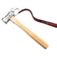 thumbnail image 3 of Martillo De Cobre Antichispas, Mango De Madera, Herramientas De Seguridad Fáciles De Llevar Para Senderismo, 3 of 5