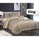 thumbnail image 1 of Cubrecama Quilt Reversible King - Café, 1 of 2
