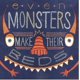 thumbnail image 1 of Arte mural en lienzo Oopsy Daisy Too's Monsters 53 x 53 cm, 1 of 1