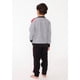 thumbnail image 2 of Pijama Largo Polar Gris Talla 10, 2 of 4