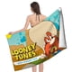 thumbnail image 4 of Sam Bigotes Toalla de playa de secado rápido con diseño temático, regalo para mujeres y niñas, ideal para cumpleaños, fans, amantes de la música, uso en la playa o al aire libre, 78 × 180 cm, 4 of 6