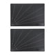 thumbnail image 4 of 2 Alfombrillas De Corte Almohadillas De Corte Tablas De Cortar Para Modelos De Cuero Proyectos De Arte Diy Color Negro, 4 of 5