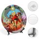 thumbnail image 4 of Los Increíbles Plato decorativo de porcelana fina (bone china), plato decorativo de cerámica para hogar, oficina, soporte de pared, platos decorativos para dormitorio - 6 pulgadas (15 cm), 4 of 6