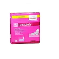 Ropa Interior Protectora Walgreens Certainty 45 Pads Para Mujer