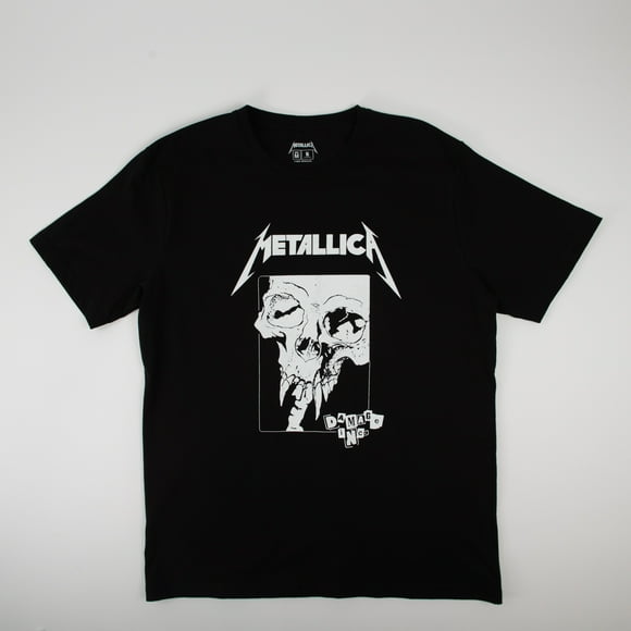 Polera Hombre YOU Metallica Calavera Negro