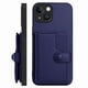 thumbnail image 2 of FOXDOCK Funda para iPhone 15 con Bloqueo RFID - Diseño Elegante con Cierre de Botón, 2 of 5