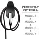 thumbnail image 4 of Organizador de Cables TopLight para Tesla Model 3/S/Y/X Negro, 4 of 9