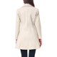 thumbnail image 3 of INSPIRE CHIC Abrigo Elegante de Mujer con Botonadura Simple, Manga Larga, Abrigo de Invierno Cálido, Solapa, Línea A, Abrigo de Oficina, Talla XS, Beige, 3 of 6