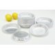 thumbnail image 3 of Moldes desechables de aluminio poco profundos para tartas, 6 pulgadas, 500 unidades, 3 of 6