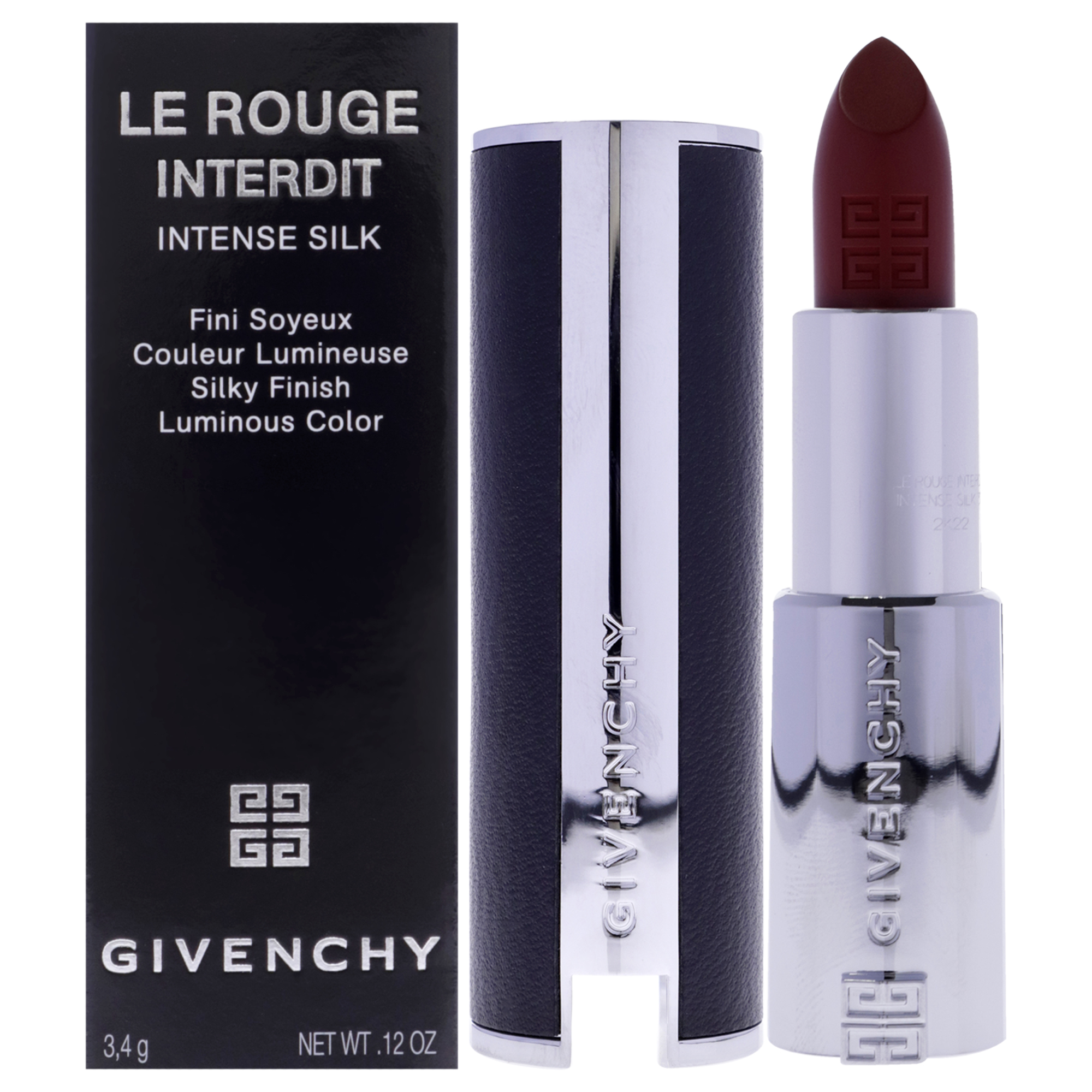 Lápiz Labial Givenchy Le Rouge Interdit Intense Silk 3.5Ml Mujer