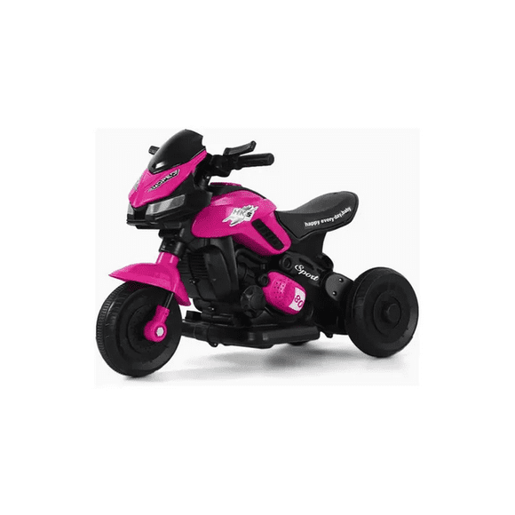 Moto cochecito juguete niños color rosa