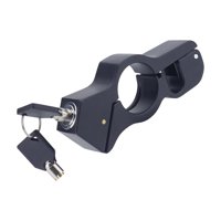 Ioensy - Cerradura Genérica Para Manillar De Motocicleta, Para Ciclomotores, Color Negro