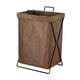 thumbnail image 3 of Cesta De Lavandería Plegable Bolsa De Lavandería Grande Para El Lavadero Del Hogar Dormitorio Sin Tapa Marrón, 3 of 5