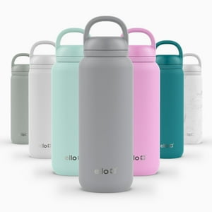 Botella De Agua Ello Cooper Twist 946Ml De Acero Inoxidable Gris