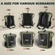 thumbnail image 2 of Mochila Impermeable OSAH DRYPAK Bolsa Seca 35L/55L/85L para Actividades al Aire Libre, 2 of 7