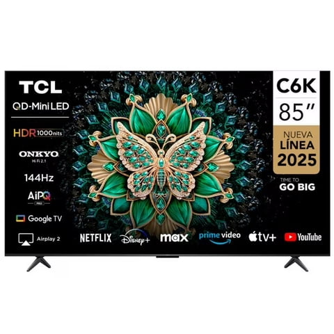 Televisor Miniled 85"" 4K Uhd 85C6K Tcl Smart Tv