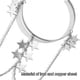 thumbnail image 3 of Brazaletes para mujer, brazaletes para la parte superior del brazo, brazaletes con borlas, pulsera ajustable., 3 of 5