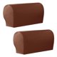 thumbnail image 2 of 1 Par De Fundas De Reposabrazos De Sofá Elástico Para Sillón, Protector De Muebles, Naranja, 2 of 5