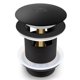 thumbnail image 1 of Tapón de desagüe de bañera independiente FerDy, desplegable, negro mate, 1 of 8