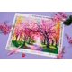 thumbnail image 5 of Kit de Arte con Diamantes DIAMOND ART CLUB Cerezo en Flor, 5 of 6