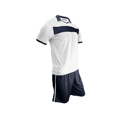 Uniforme De Futbol Zid Blanco Y Azul Marino Talla Xl