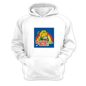 Genérico - Polerón Canguro Rainbown Brite Blanco Talla Xs Unisex
