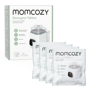 Momcozy Recambio Original 120 Tabletas Para Lavadora Kleanpal Pro, Compatibilidad Limpiador Eficaz