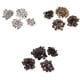 thumbnail image 5 of 90 Sets botones a presión de metal Press Stud Popper sujetadores de fibra de bronce negro, 5 of 5
