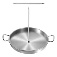 Ioensy - Latas De Cerveza Asador De Pollo Titular Filete De Maíz Grado Alimenticio Para Barbacoa De Pescado Entero