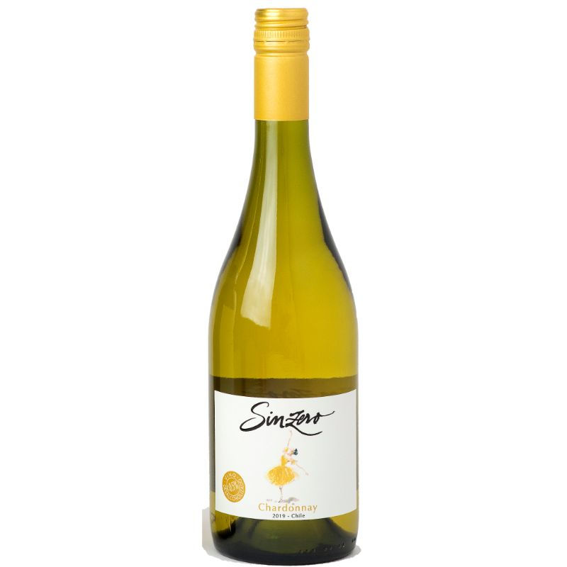 Sinzero - Vino Blanco Chardonnay Desalcoholizado 0.5° Botella