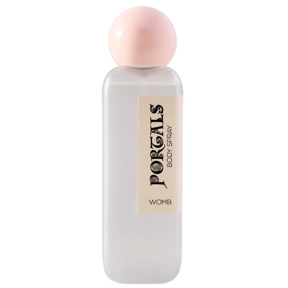 Perfume corporal en aerosol Portals Parfums Womb Portals, unisex, 180 ml