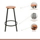 thumbnail image 3 of Pack de 4 Pisos taburete de bar elipse industrial, 3 of 4