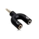 thumbnail image 1 of Adaptador Plug 3.5mm M A 2 3.5mm Mic/aud H, 1 of 2