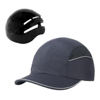 Ioensy - Gorra De Béisbol Con Protección Para La Cabeza Gorra De Béisbol Para Montar A Caballo Fábrica De Obras En Construcción Azul Marino