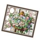 thumbnail image 1 of Kit de cruz de estampado de flores preimpreso Kit de punto de cruz estampado Needlework Craft, 1 of 5