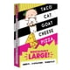 thumbnail image 1 of Juego de cartas Taco Cat Goat Cheese Pizza ridículamente grande, 1 of 7