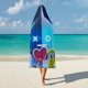 thumbnail image 5 of BT21 Manta Capa con Capucha Anti-Bolitas, Manta de Lana Ártica Suave, Manta Portátil de Felpa Ligera y Lujosa, Poncho para Siesta en Casa y Oficina, 100*130cm, 5 of 6