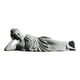 thumbnail image 2 of Estatua De Buda Reclinado, Adorno Artesanal, Meditación Para Mesa De Porche De Jardín, 2 of 3