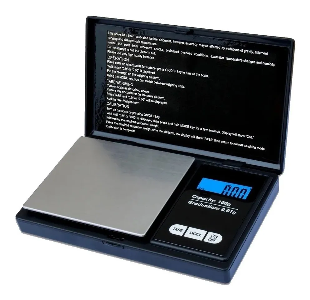 Genérico - Balanza Gramera Portátil 0.1G A 500G