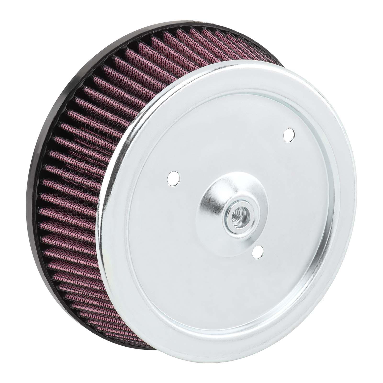 Magideal - Filtro De Aire Para Motocicleta 29442-99B, Resistente, Para Harley Dyna. Rojo