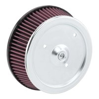 Magideal - Filtro De Aire Para Motocicleta 29442-99B, Resistente, Para Harley Dyna. Rojo